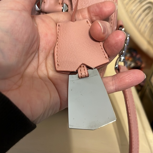 Authentic Boston Bag in Monogram Debossed Nappa Leather Pink - Picture 4 of 15